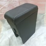 Custom Fit Car Wooden Armrest Matt Black White 1