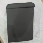 Custom Fit Car Wooden Armrest Matt Black White 4