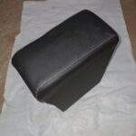 Custom Fit Car Wooden Armrest Matt Black White 5