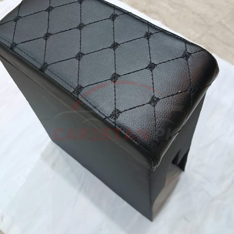 Custom Fit Wooden Armrest Black 4