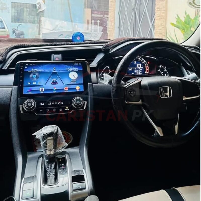 Honda Civic X Multimedia Android LCD Panel IPS display 2016-21 Model Honda Civic X Multimedia Android LCD Panel IPS display 2016-21 Model