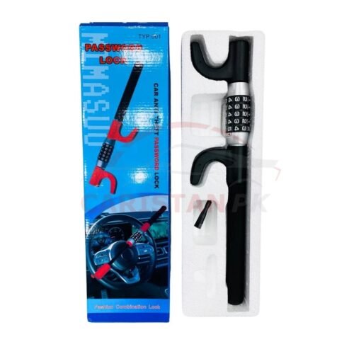 Premium Strong Keypad Metal Car Steering Lock