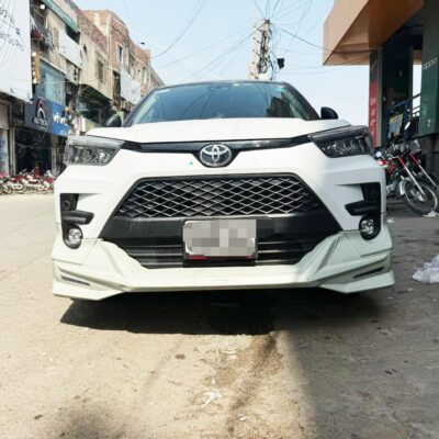 Unpainted Toyota Raize Body Kit 2 Piece Fiber Glass 2