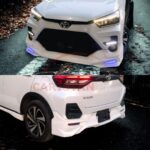 Unpainted Toyota Raize Body Kit 4 Piece Fiber Glass
