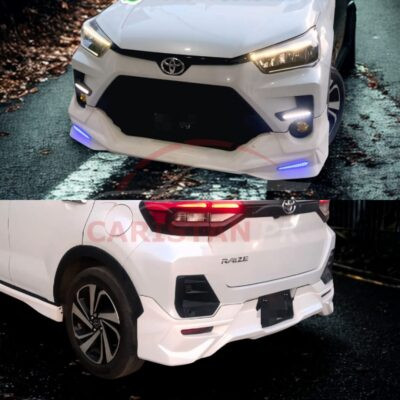 Unpainted Toyota Raize Body Kit 4 Piece Fiber Glass