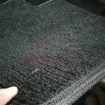 Premium Carpet Floor Mats Black Grey 6