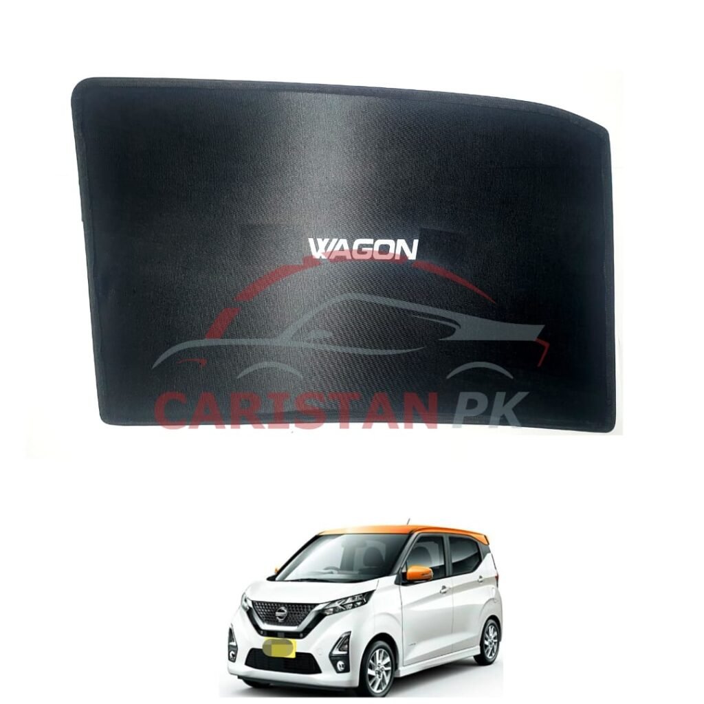 Mitsubishi EK Wagon Sunshades With Logo 2019-24 Mitsubishi EK Wagon Sunshades With Logo 2019-24