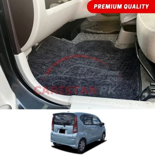Daihatsu Move Premium Carpet Floor Mats Black Grey 2015-24