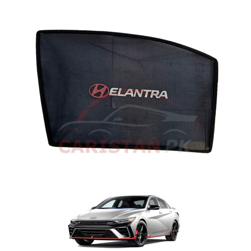 Hyundai Elantra N Line Sunshades With Logo