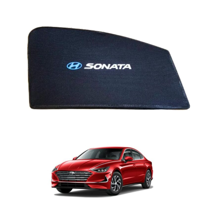 Hyundai Sonata Sunshades With Logo Hyundai Sonata Sunshades With Logo