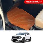 KIA Sportage L Flat Style 7D Floor Mats Royal Orange