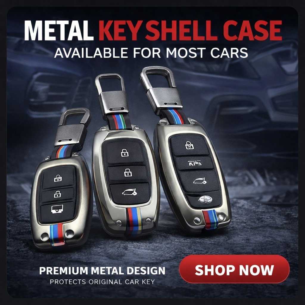 Metal Key Shell Key Case Available For Most Cars Metal Key Shell Key Case Available For Most Cars