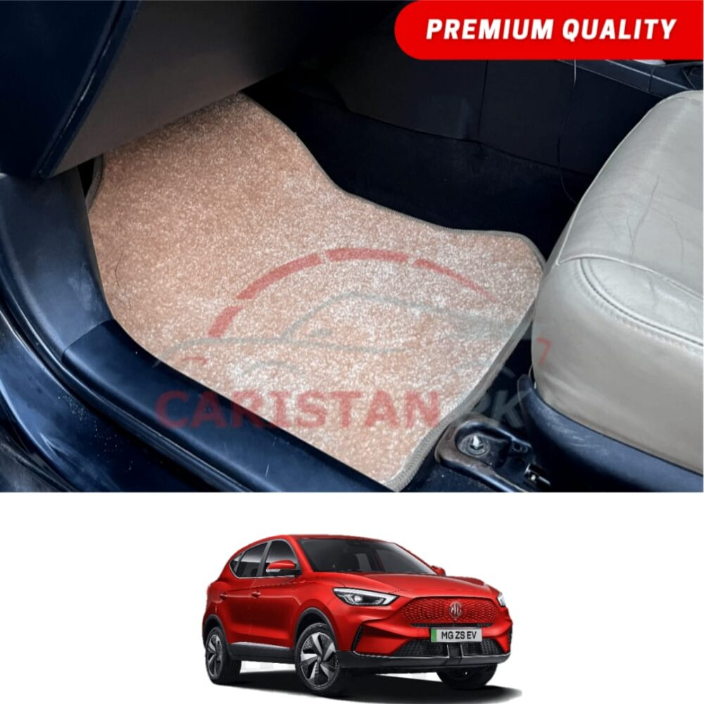 MG ZS EV Premium Carpet Floor Mats Beige