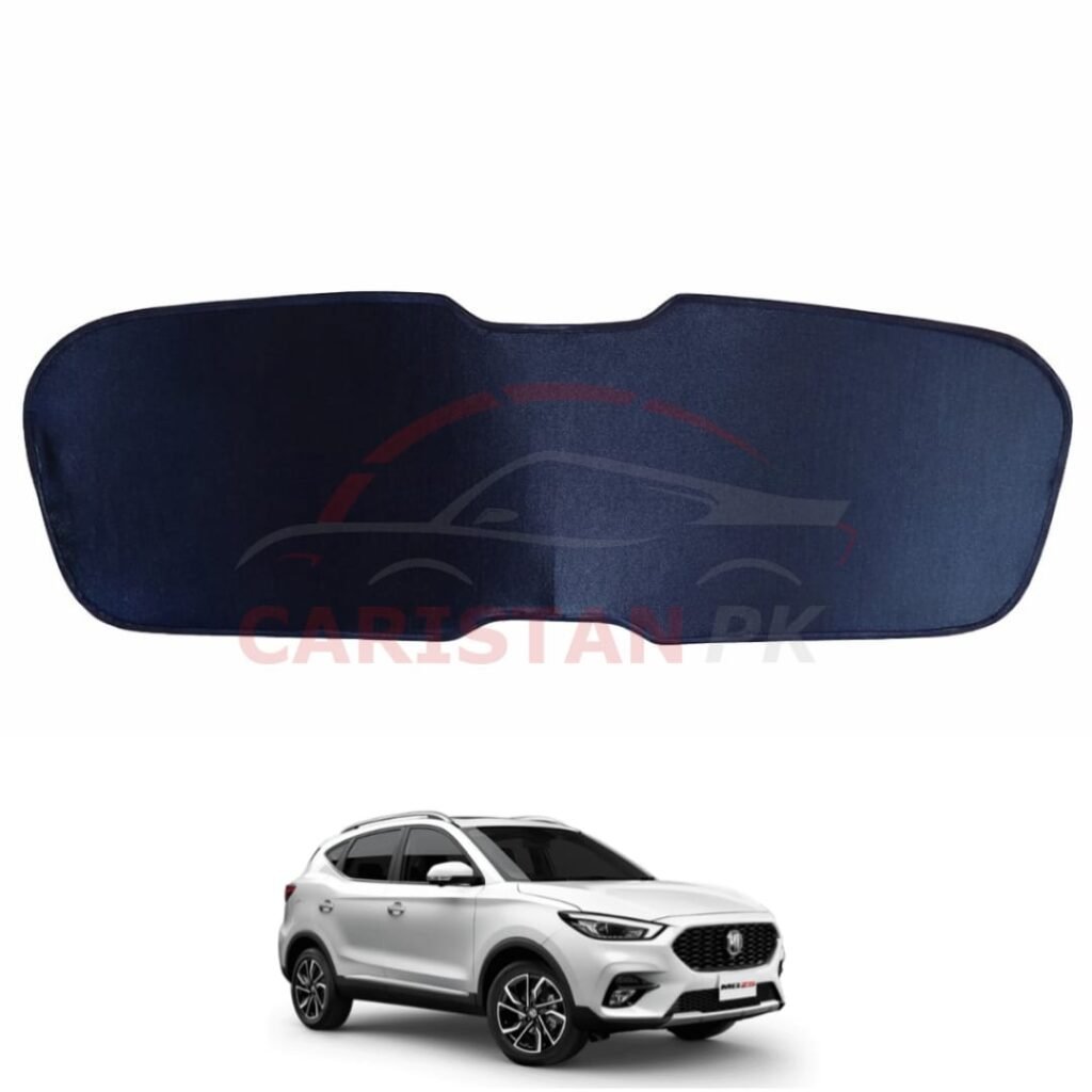 MG ZS Back Screen Curtain Black