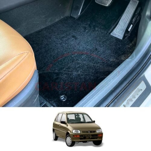 Daihatsu Cuore Premium Carpet Floor Mats Jet Black