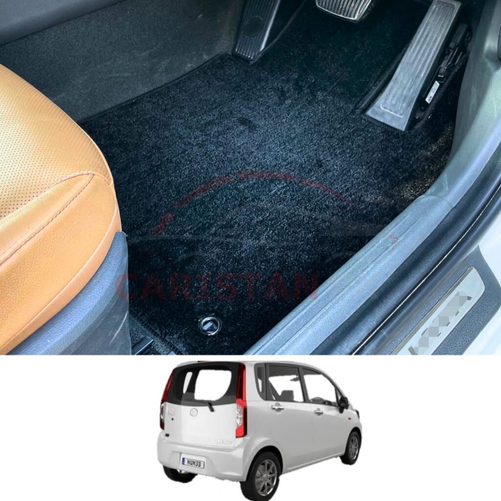 Daihatsu Move Premium Carpet Floor Mats Jet Black 2009-14