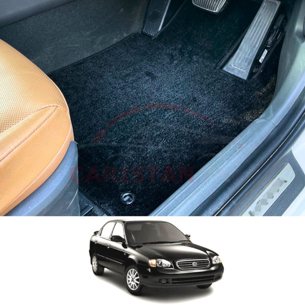 Suzuki Baleno Premium Carpet Floor Mats Jet Black