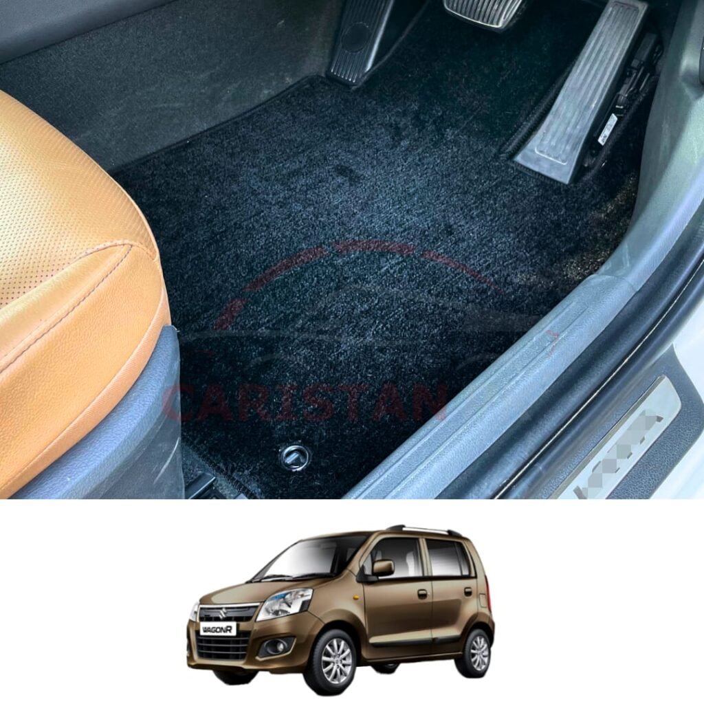 Suzuki Wagon R Pakistan Variant Premium Carpet Floor Mats Jet Black