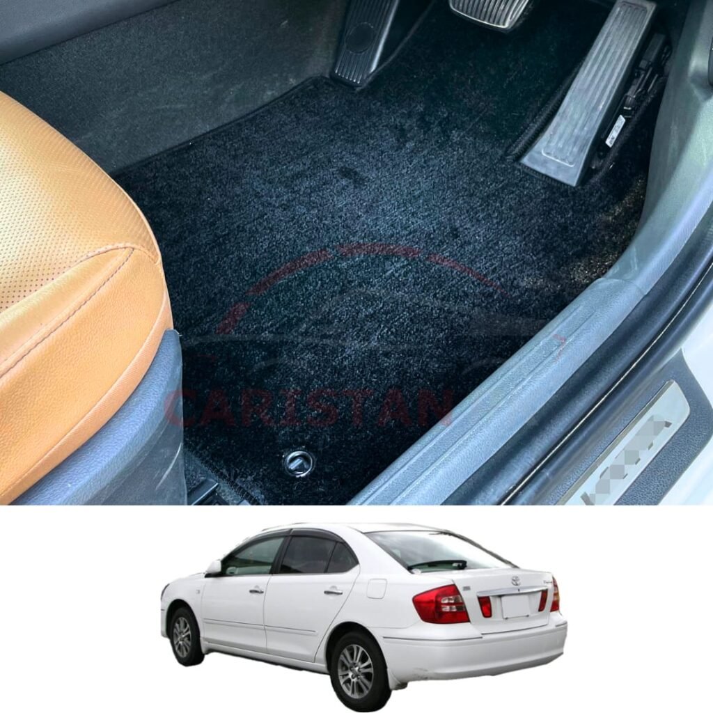 Toyota Premio Premium Carpet Floor Mats Jet Black 2002-06