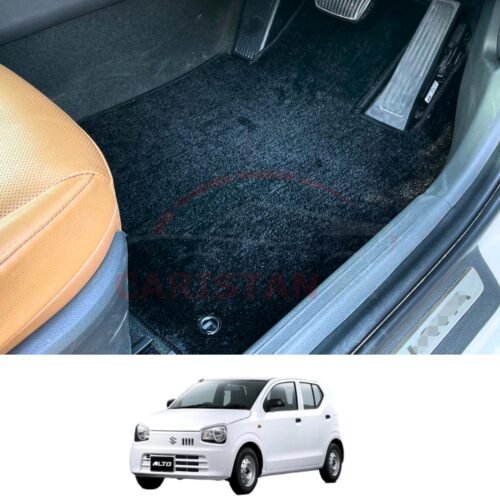 Suzuki Alto JDM Premium Carpet Floor Mats Jet Black 2015-21