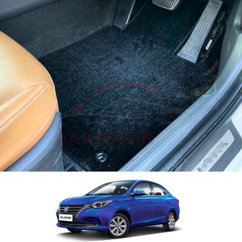 Changan Alsvin Premium Carpet Floor Mats Jet Black