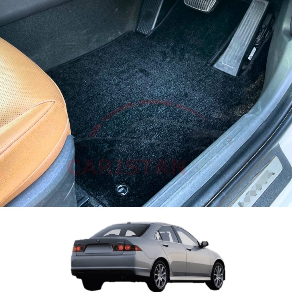 Honda Accord Premium Carpet Floor Mats Jet Black 2002-06