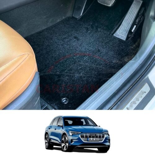 Audi E Tron Premium Carpet Floor Mats Jet Black