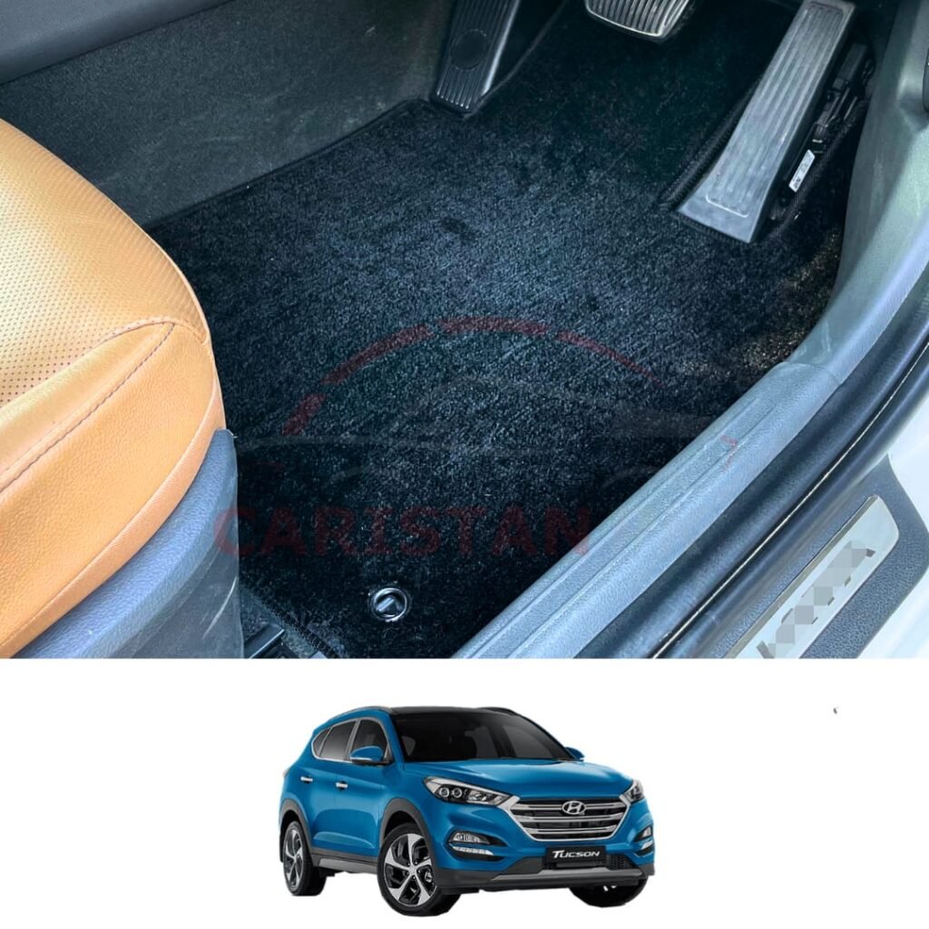 Hyundai Tucson Premium Carpet Floor Mats Jet Black