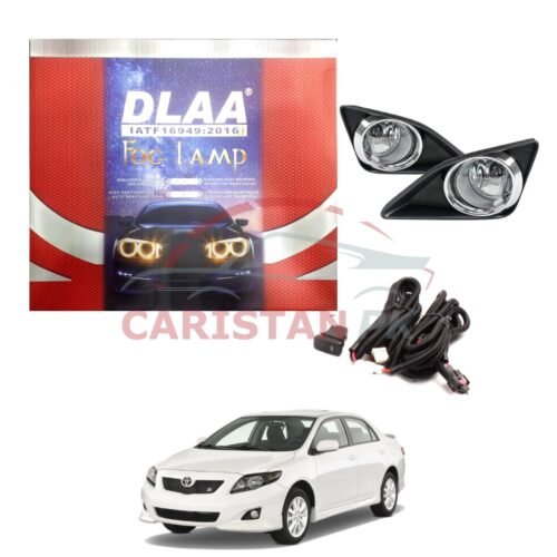 Toyota Corolla DLAA Chrome Fog Lamp Bumper Light 2009-10