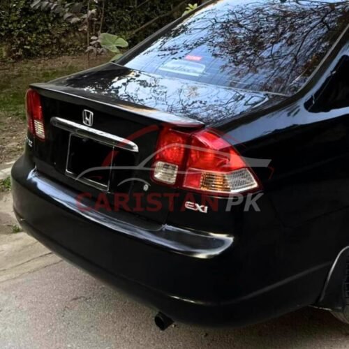 Unpainted Honda Civic Trunk Lip Spoiler 2001-05 4