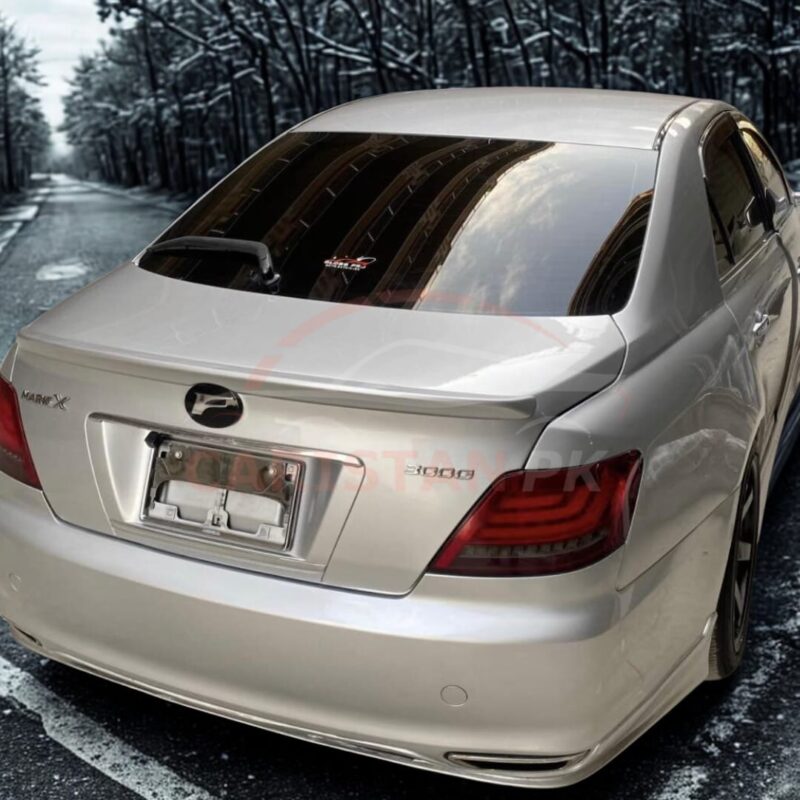 Unpainted ABS Plastic Toyota Mark X Lip Spoiler 3