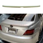 Unpainted ABS Plastic Toyota Mark X Lip Spoiler