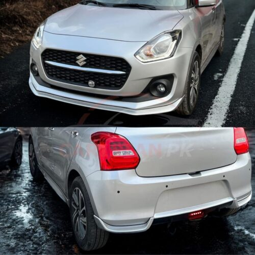 Unpainted Suzuki Swift New Shape High-Grade Fiber Glass Body Kit 4 Pc