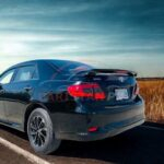 Unpainted ABS Plastic Universal Spoiler With Light 2