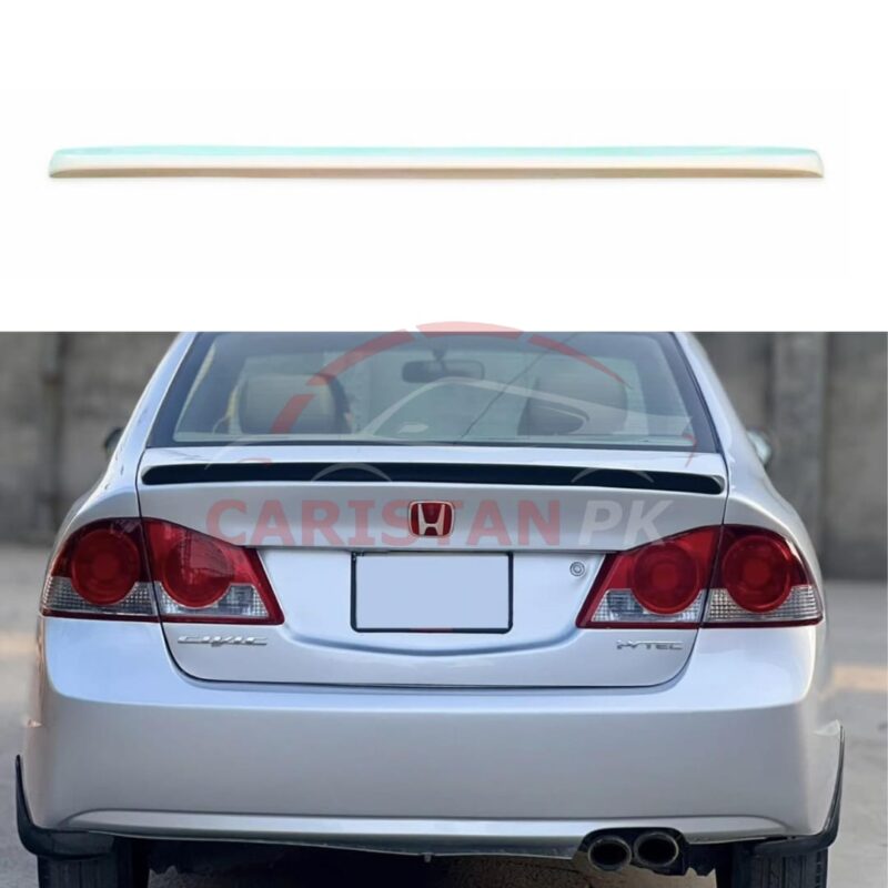 Unpainted Honda Civic Reborn ABS Plastic Lip Spoiler Unpainted Honda Civic Reborn ABS Plastic Lip Spoiler