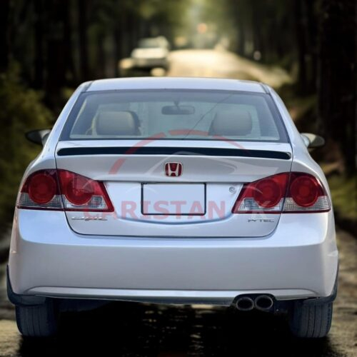 Unpainted Honda Civic Reborn ABS Plastic Lip Spoiler 2