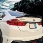 Unpainted Honda City ABS Plastic Duck Tail Spoiler 2022 Model & Onwards