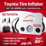 Toyota Tire Inflator DC 12V 80PSI Air Compressor