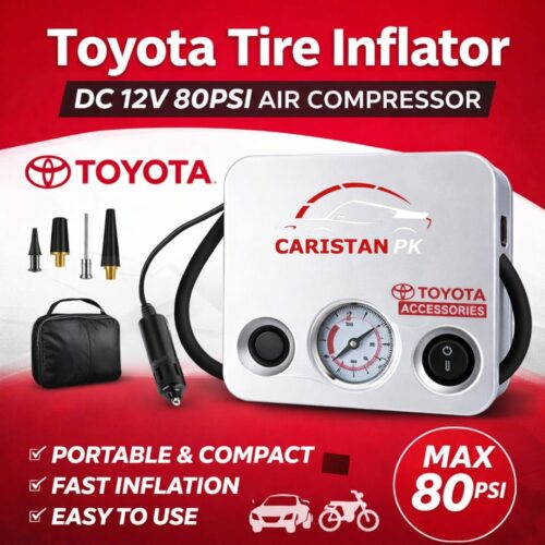 Toyota Tire Inflator DC 12V 80PSI Air Compressor