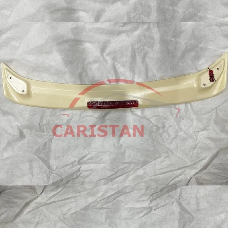 Unpainted ABS Plastic Universal Spoiler With Light 6