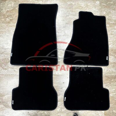 Audi A6 Premium Carpet Floor Mats Jet Black 2014-19