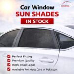 Black Sun Shades Available For Most Cars