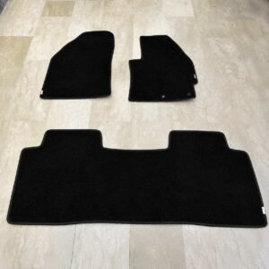 Toyota Prius Premium Carpet Floor Mats Jet Black 2010-17 3