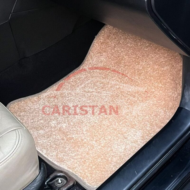 Carpet Floor Mats Beige Available For Most Cars 13