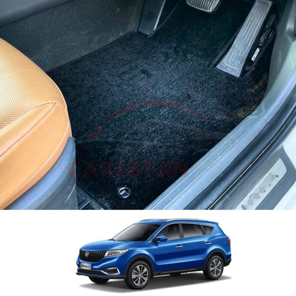 DFSK Glory 580 Pro Premium Carpet Floor Mats Jet Black