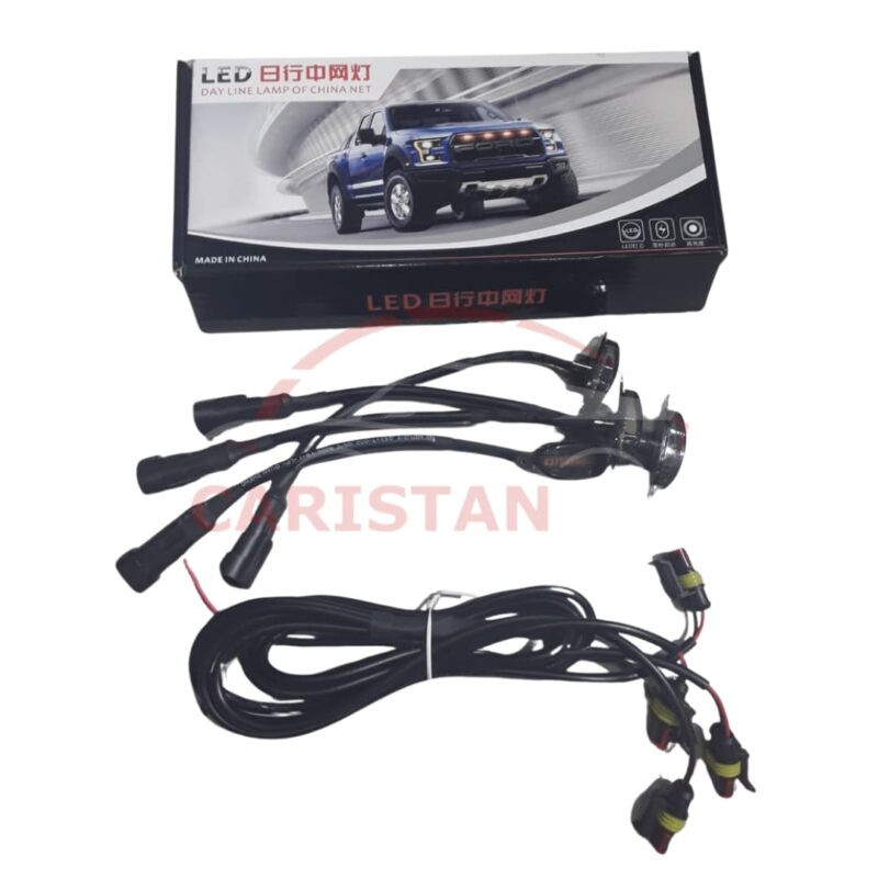 Gmc Smoke Front Grill LED Light 4 pcs Set 4