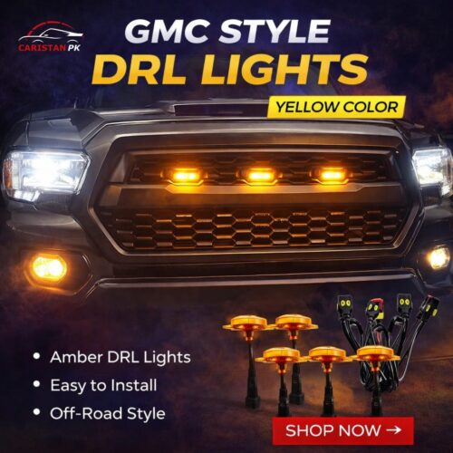 Gmc Smoke Front Grill LED Light 4 pcs Set