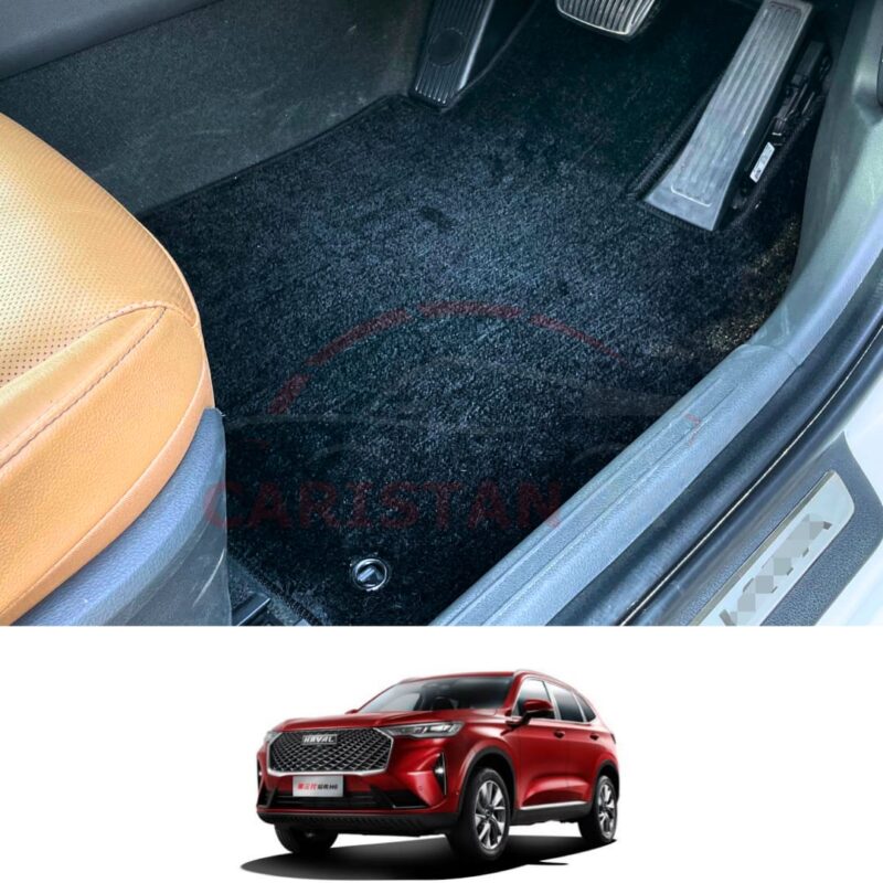 GWM Haval H6 Premium Carpet Floor Mats Jet Black GWM Haval H6 Premium Carpet Floor Mats Jet Black