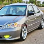 Honda Civic Batman Style Side Mirror Cover Carbon Fiber 2001-05 1