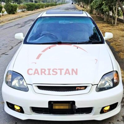 Honda Civic EK Mesh Grille Black 4
